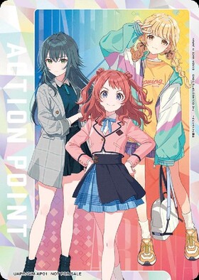 【状態B】ACTION POINT(学園アイドルマスター)(AP)(UAPR/GIM-AP01)