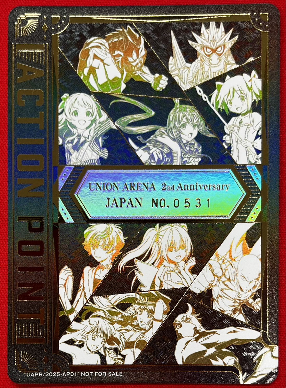ACTION POINT(2nd Anniversary シリアルNo.0531)(AP)(UAPR/2025-AP01)