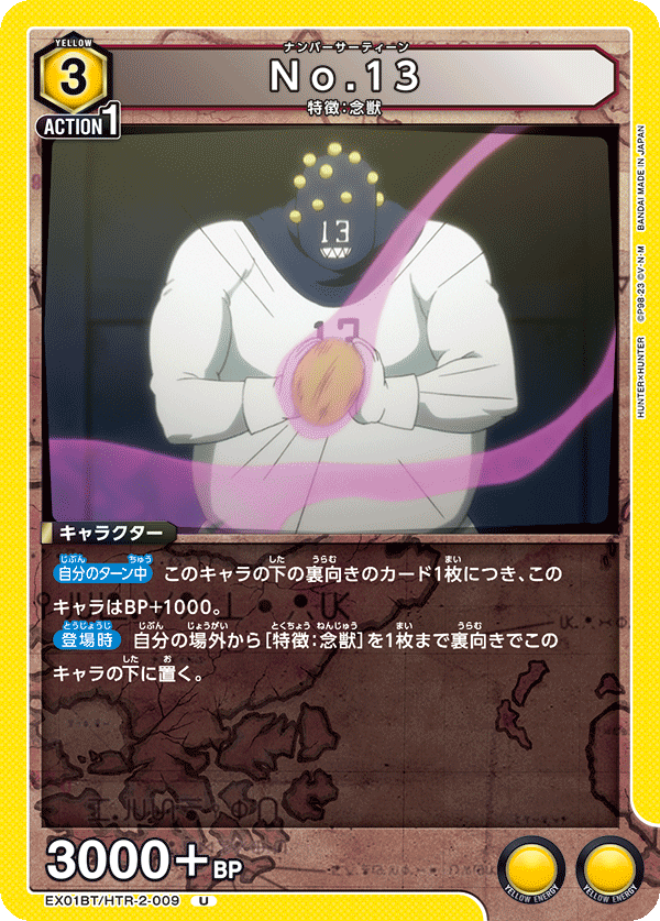 No.13(U)(EX01BT/HTR-2-009)