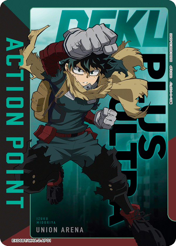 ACTION POINT(緑谷 出久)(AP)(EX06BT/MHA-2-AP01)