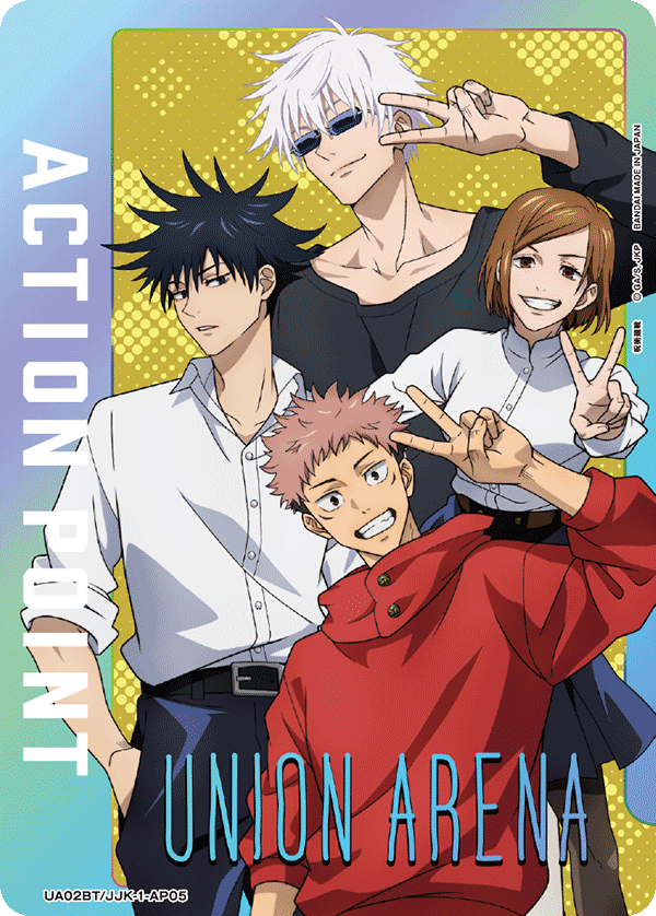 ACTION POINT(虎杖&五条&伏黒&釘崎)(AP)(UA02BT/JJK-1-AP05)