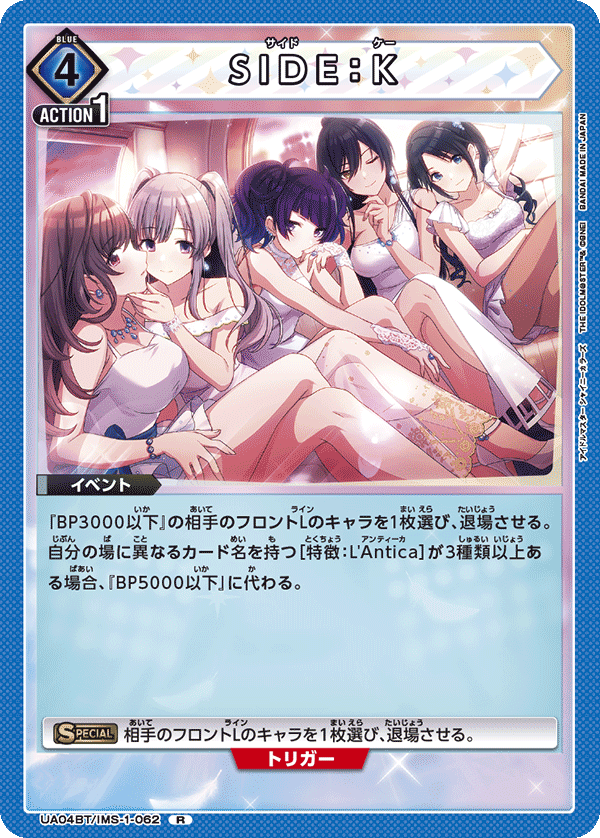 SIDE：K(R)(UA04BT/IMS-1-062)