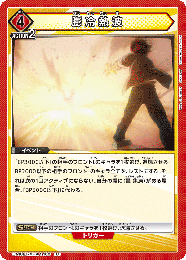 膨冷熱波(U)(UA10BT/MHA-1-100)