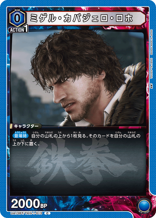 ミゲル・カバジェロ・ロホ(C)(UA13BT/TKN-1-013)
