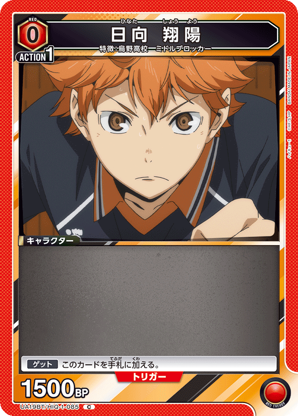 日向 翔陽(C)(UA19BT/HIQ-1-085)