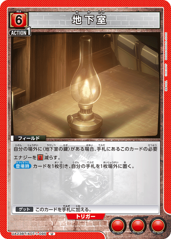 地下室(U)(UA23BT/AOT-1-095)