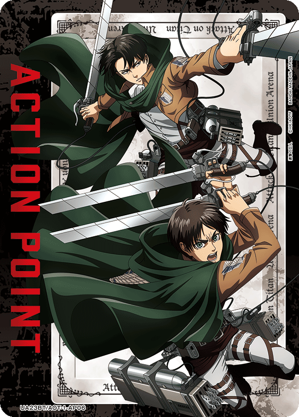 ACTION POINT(エレン&リヴァイ)(AP)(UA23BT/AOT-1-AP06)