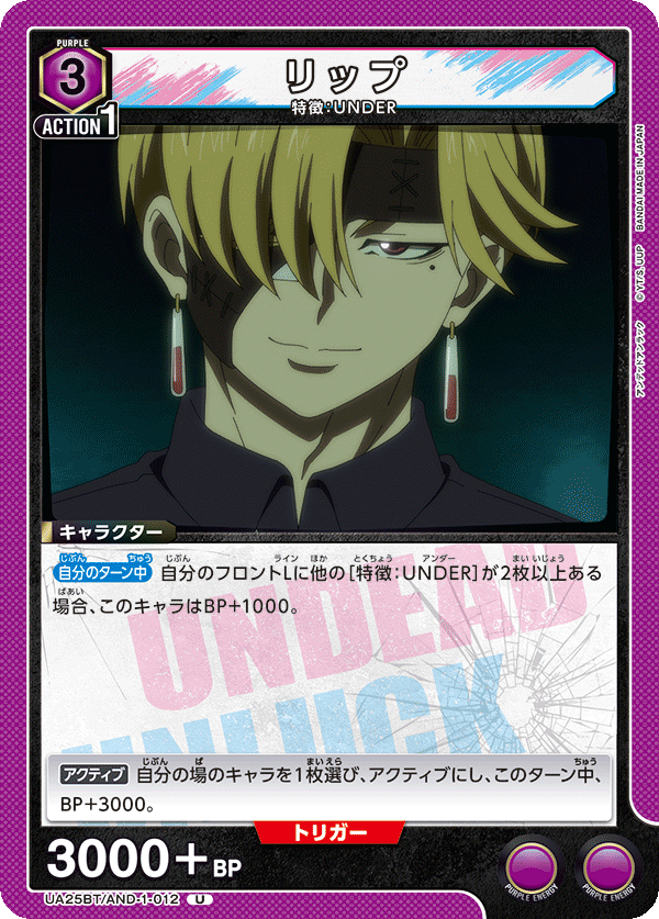 リップ(U)(UA25BT/AND-1-012)