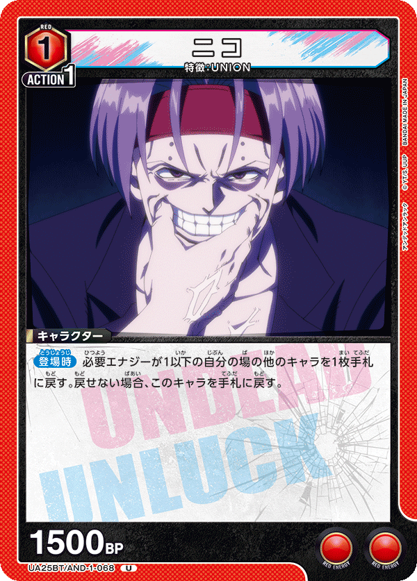 ニコ(U)(UA25BT/AND-1-068)