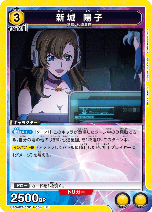 新城 陽子(C)(UA34BT/CGD-1-004)