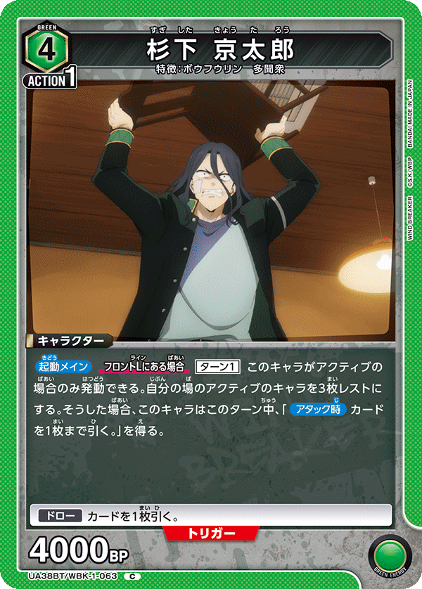 杉下 京太郎(C)(UA38BT/WBK-1-063)