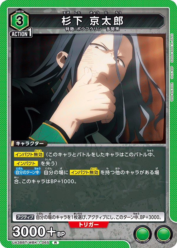 杉下 京太郎(R)(UA38BT/WBK-1-065)