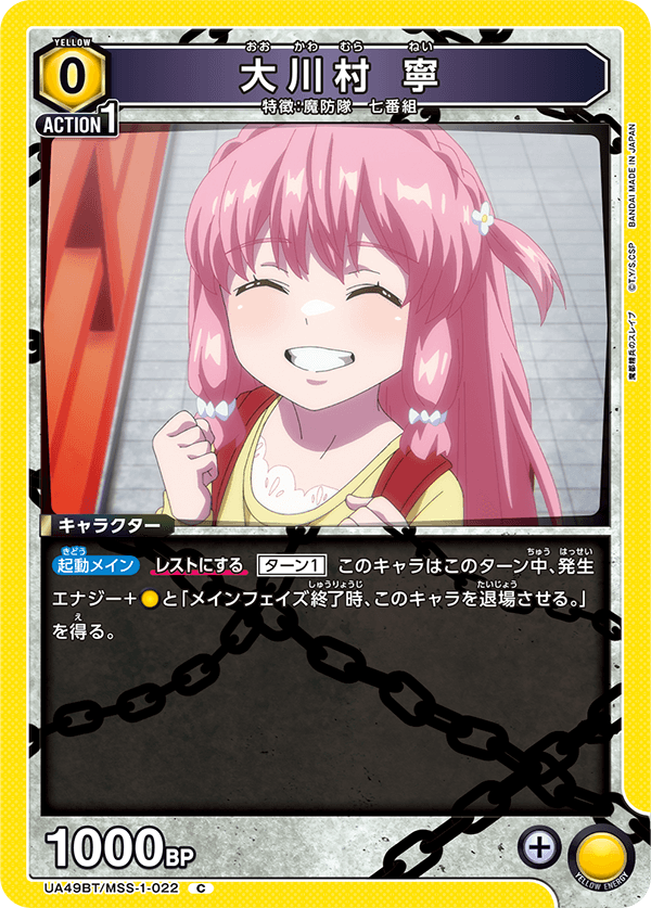 大川村 寧(C)(UA49BT/MSS-1-022)