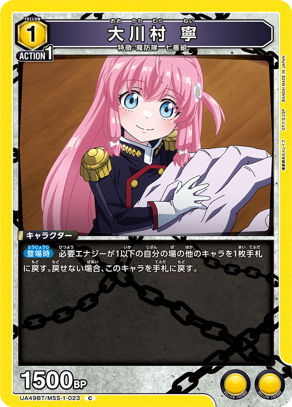 大川村 寧(C)(UA49BT/MSS-1-023)