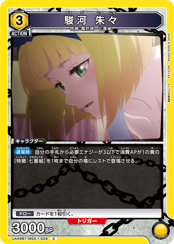 駿河 朱々(C)(UA49BT/MSS-1-029)