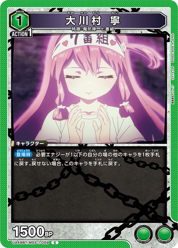 大川村 寧(C)(UA49BT/MSS-1-059)