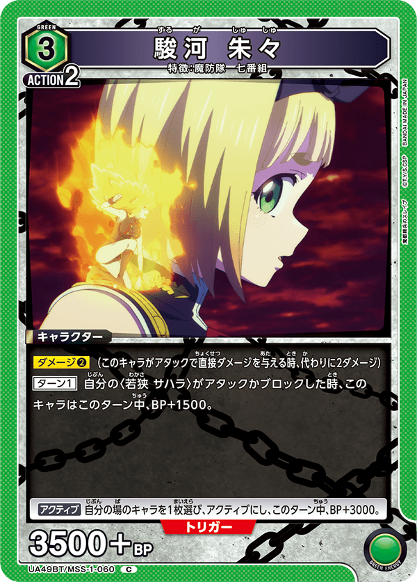 駿河 朱々(C)(UA49BT/MSS-1-060)