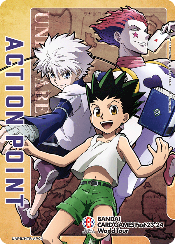 ACTION POINT(ゴン＆キルア＆ヒソカ)(AP)(UAPB/HTR-AP04)